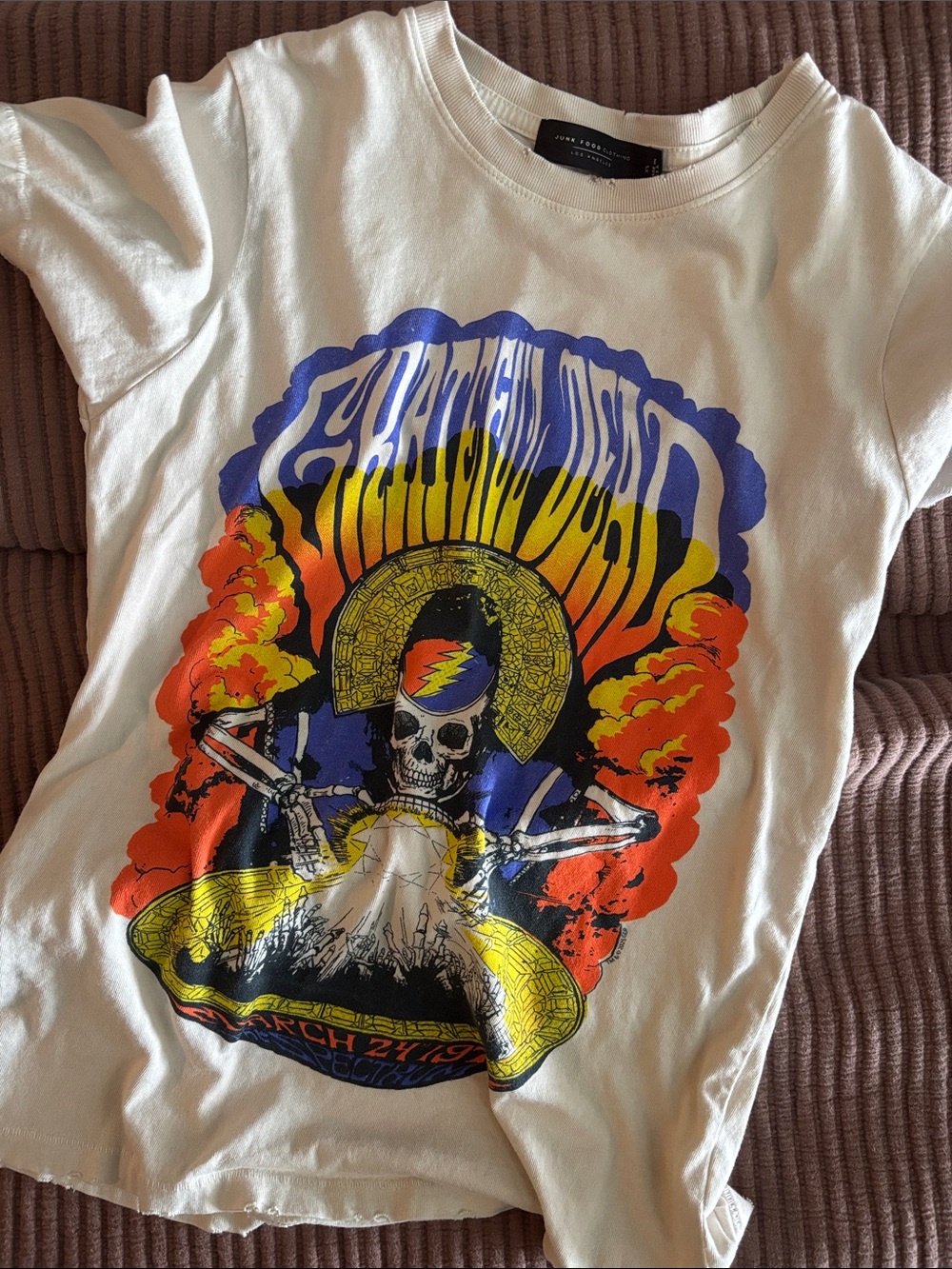 Women JunkFood Grateful Dead Graphic Tee